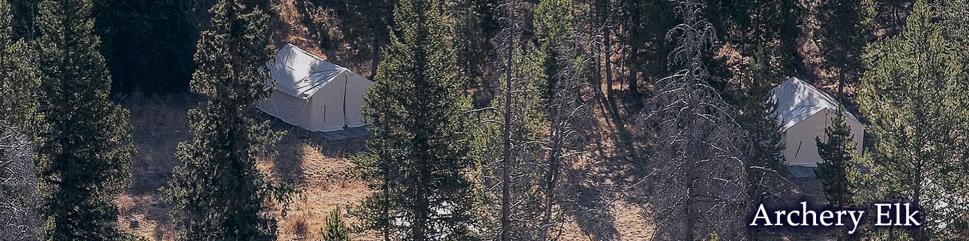 archery elk hunt camp sns outfitters